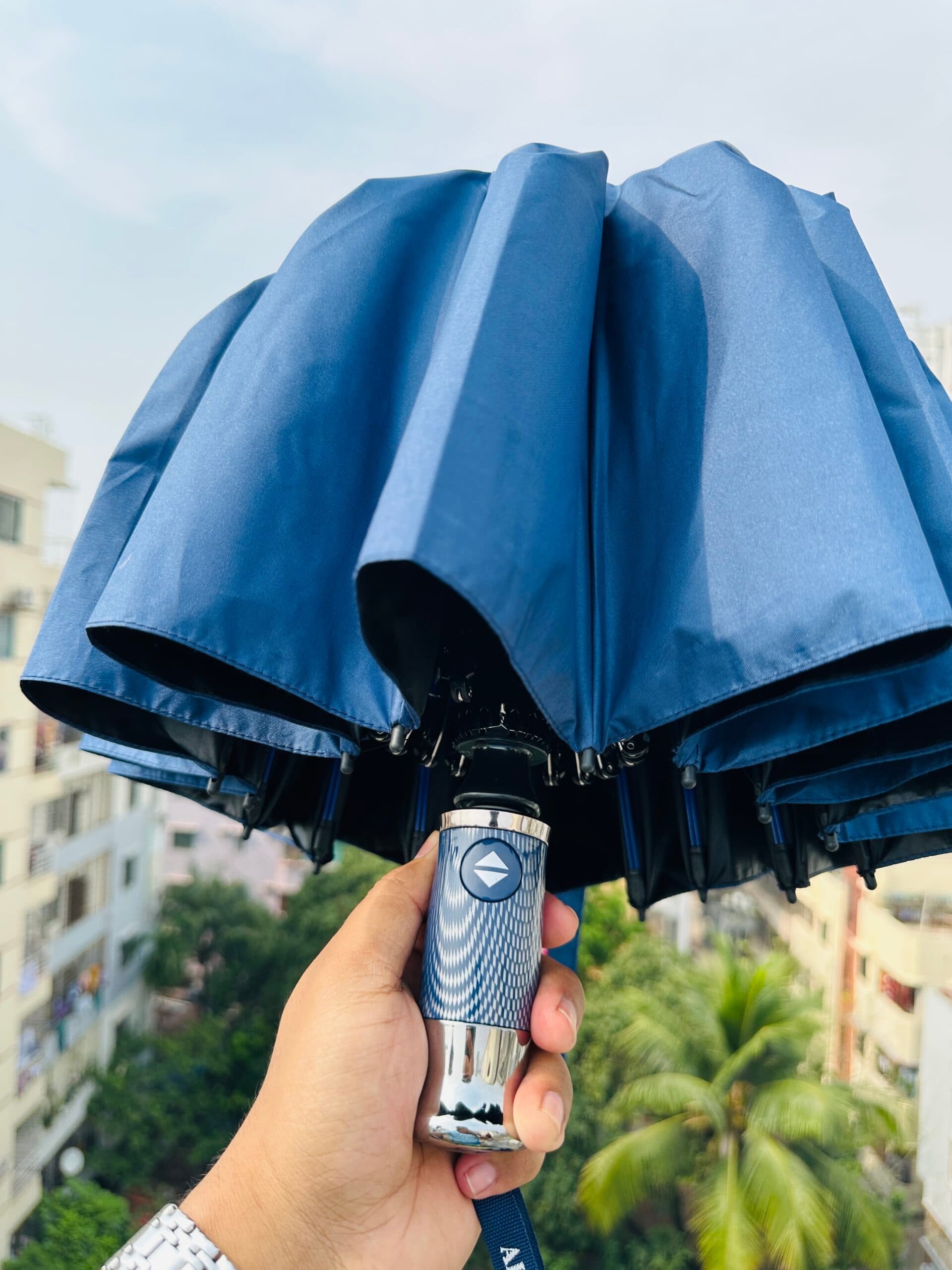 Premium Umbrella Blue-16 Ribs BMW Absa