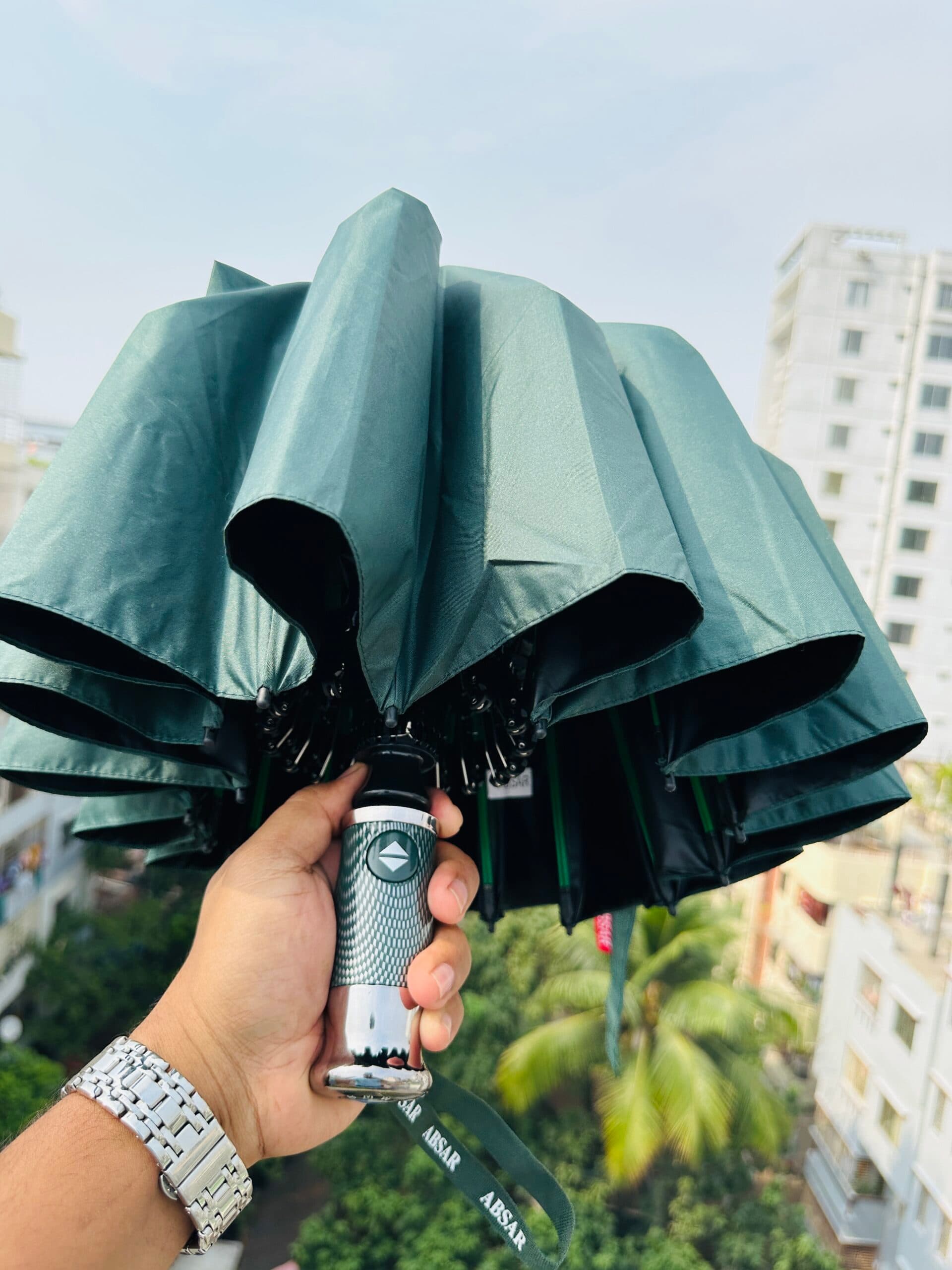 Premium Umbrella Olive-16 Ribs BMW Absar