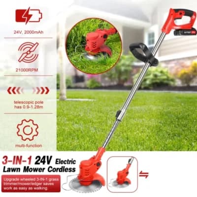 Genuine 48V Double Battery Cordless Lawn Cutting Grass cutting Machine