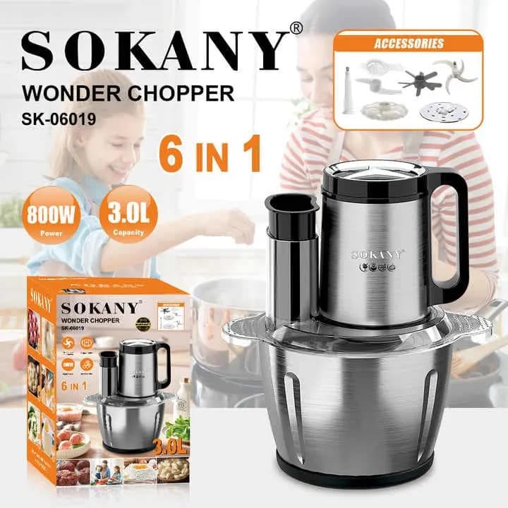 Sokany 6-in-1 Wonder Chopper