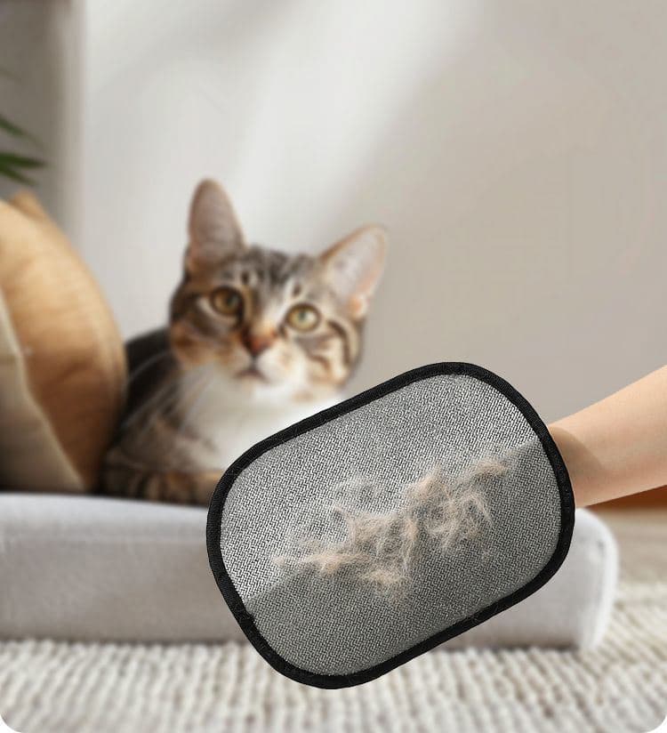 Small Pet Grooming Gloves for Cats Dogs
